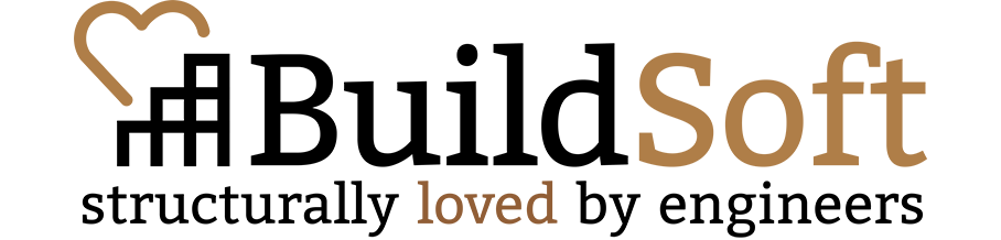 buildsoft logo - structurally loved_brown 908x218